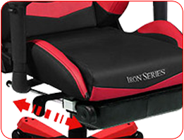 Кресло для геймеров DXRACER Iron OH/IA166/NW Black/White